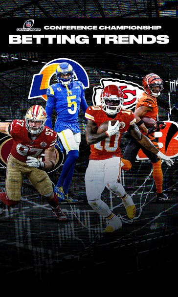 NFL odds: Two winning conference championship betting trends and more